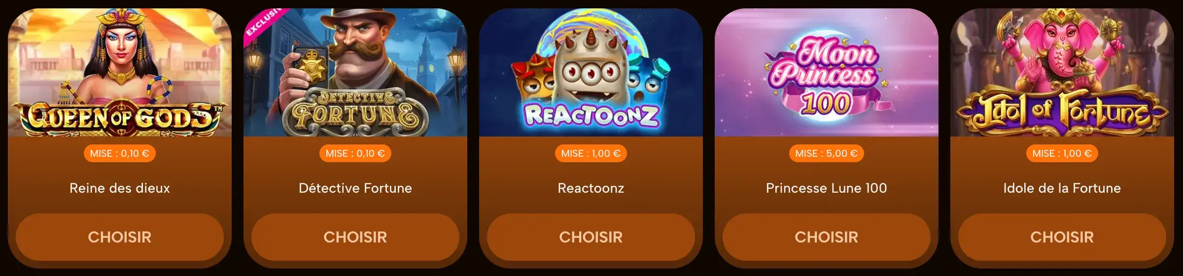 Promotions actuelles et cadeaux LuckyMinning Casino